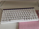 狼蛛（AULA）HERO 84HE磁軸機械鍵盤有線客制化RT電競游戲75配列RGB霓虹燈箱五層填充網頁驅動無畏契約8K回報率 白色等高線【黑皇磁軸】-FR4沉金定位板 曬單實拍圖