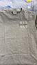 杰克·瓊斯（JACK&JONES） 百搭簡(jiǎn)約寬松做舊刺繡字母重磅純棉短袖T恤男裝225101024 曬單實(shí)拍圖