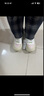 FILA 斐樂(lè )官方楊冪同款女鞋摩登帆布鞋水母鞋休閑鞋子 桃色粉/新薄荷綠-CS 37.5 曬單實(shí)拍圖