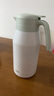 膳魔師（THERMOS） 保溫壺家用大容量辦公熱水瓶暖壺2L男女不銹鋼真空水壺 THS/THX THS-2000清新白綠 2L 曬單實拍圖