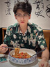 MOLOON沙灘泳衣男士速干夏季短袖花襯衫寬松大碼夏威風度假沙灘短褲套裝 綠色T3609 2XL (建議140-160斤) 曬單實拍圖