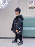 G.DUCKKIDS小黃鴨童裝兒童羽絨服男童中長款加厚男孩外套冬季寶寶小惡魔衣服 黃色 90 建議1~2歲【 80-90cm】 曬單實拍圖