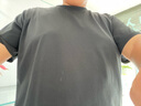 李寧運動(dòng)套裝男冰絲速干透氣短袖t恤兩件套夏季薄款跑步健身休閑男裝 黑色速干T恤+黑色速干收口長(cháng)褲 4XL/195(205斤-215斤) 曬單實(shí)拍圖