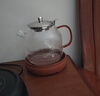 茗光茶壺玻璃泡茶壺茶水分離煮茶壺養(yǎng)生壺高硼硅玻璃燒水壺茶具1500ml 曬單實拍圖