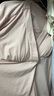 sohiwoo莫代爾月子服帶胸墊春夏款產(chǎn)后孕婦睡衣四季哺乳家居服套裝 【四季款帶胸墊】裸膚粉 M 曬單實(shí)拍圖