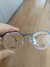 精工(SEIKO)鈦贊系列眼鏡框男女全框鈦材+板材遠(yuǎn)近視眼鏡架TS6201 0301 50mm 曬單實(shí)拍圖