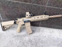 博涵HK416D金齒聯(lián)動回趟水電動玩具槍戶外真人CS專業(yè)wargam發(fā)射器 HK416【大漠沙-標配】金齒 標準套餐 曬單實拍圖