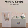 999純銀鎏銀高檔茶具套裝銀茶具銀壺銀杯送長(cháng)輩領(lǐng)導禮物禮盒裝 鎏銀千里江山一壺兩杯禮盒裝 贈送禮品袋品牌證書(shū)銀檢測證書(shū) 曬單實(shí)拍圖
