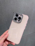 小莓介ins風(fēng)高顏值閃粉鉆帶鏡頭膜iPhone16promax手機殼糖果色15全包14pro防摔13保護套12高級感11女 閃鉆帶鏡頭膜【少女粉】果凍殼 iPhone 16 曬單實(shí)拍圖