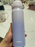 膳魔師（THERMOS）保溫杯500ml男女士兒童保冷水杯子JNL-500S漸變*暮山紫 曬單實(shí)拍圖