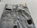 Levi's?SilverTab?25春夏新款男士美式高街破洞寬松直筒牛仔褲 淺藍(lán)色 30 (32) 曬單實(shí)拍圖