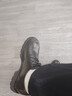古德巴爺皮鞋男頭層牛皮商務(wù)正裝皮鞋休閑皮鞋婚鞋大頭厚底真皮男鞋通勤鞋 經(jīng)典黑 42 曬單實拍圖