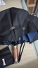 LEODAUKNOW雨傘雙層傘布不漏雨暴雨用全自動折疊傘木柄10骨加固抗風(fēng)加大號雙人傘男商務(wù)晴雨傘 外黑內(nèi)藍 傘下直徑125cm 曬單實拍圖