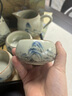 咪曦汝窯茶具套裝便攜式旅行整套功夫茶具帶茶盤(pán)家用辦公送禮伴手禮物 曬單實(shí)拍圖