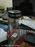蘇泊爾（SUPOR）雙層玻璃杯辦公泡茶杯男女士茶水分離杯車(chē)載水杯子辦公泡茶杯子 曬單實(shí)拍圖