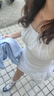HOLLISTER25夏季新款甜美芭蕾風(fēng)蓬蓬蛋糕短裙裙褲女裝KI343-5086 白色 XS (160/64A)標(biāo)準(zhǔn)版 曬單實(shí)拍圖