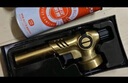 探險(xiǎn)者噴火燒搶銅金屬噴槍點(diǎn)火噴火器燒豬毛帶氣罐噴火搶手持卡式噴火槍 【耳機(jī)款】金屬噴火槍+2氣 曬單實(shí)拍圖