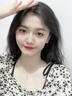 HR赫蓮娜輕奢竹節(jié)貓眼石項鏈女夏小眾2025年新款吊墜生日情人節(jié)禮物 黃金色 曬單實拍圖