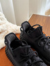 阿迪達斯YEEZY350黑瑪瑙椰子夏日透氣青少年學生運動休閑鞋 37 曬單實拍圖