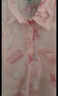 森馬大力水手聯(lián)名襯衫女中長(zhǎng)款設(shè)計(jì)感夏寬松滿(mǎn)印襯衣101324119002 曬單實(shí)拍圖