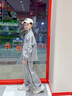 G.DUCKKIDS兒童裝男童春裝套裝春秋款2025新款春季運(yùn)動衣服中大童男孩酷帥氣 灰色 150 cm 曬單實拍圖
