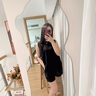 SNYDER WEAR新款短褲套裝女夏季一整套搭配無袖背心上衣休閑闊腿短褲兩件套 黑色套裝【背心+短褲】 M 建議105斤以內(nèi) 曬單實拍圖