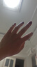 周六福18K金戒指女 素圈彩金戒指七夕情人節(jié)生日禮物 光面（單個） 16號 曬單實拍圖
