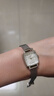 天梭（TISSOT）官旗 瑞士手表小可愛(ài)系列時(shí)尚簡(jiǎn)約石英女表送女友七夕禮物 白盤(pán)鋼帶 T058.109.11.036.00 曬單實(shí)拍圖