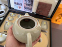 唐帕（TANGPA）茶具整套景德鎮(zhèn)青瓷開片釉功夫茶具套裝家用辦公室高端泡茶壺茶杯 瓷火窯-黃【茶具套裝】 16頭 曬單實(shí)拍圖