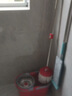 美麗雅（MARYYA）旋轉(zhuǎn)拖把桶套裝 雙驅(qū)動(dòng)干濕兩用免手洗懶人墩布 共2個(gè)拖頭 曬單實(shí)拍圖