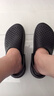 crocs卡駱馳舒樂洞洞鞋沙灘鞋男鞋包頭女鞋拖鞋|209964 黑色-001 40 (250mm) 曬單實拍圖