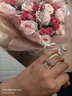 DR求婚鉆戒鉑金JUSTYOU恒星定制六芒星鉆結(jié)婚戒指女禮物WJ0171 TOP*圓鉆18分F色VS1-少量現(xiàn)貨 曬單實拍圖