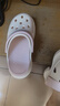 樸西夏季沙灘厚底增高小個(gè)子女生休閑洞洞鞋 白+粉 36-37  曬單實(shí)拍圖