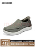 斯凱奇（Skechers）閃穿鞋男鞋夏季透氣一腳蹬休閑健步鞋通勤商務(wù)鞋205065 曬單實(shí)拍圖