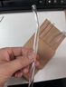 森森貓【4只裝】高硼硅透明玻璃吸管耐熱耐用防口紅非一次性孕婦果汁 玻璃吸管【四只裝】+吸管刷 4個(gè) 曬單實(shí)拍圖