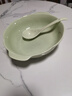 佩爾森酸菜魚(yú)大盆碗家用新款大號(hào)雙耳湯碗12寸陶瓷湯盆水煮魚(yú)毛血旺專(zhuān)用 手捏紋-12英寸雙耳碗+勺-奶綠 曬單實(shí)拍圖