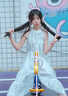 乖甜星海邊度假風(fēng)無袖掛脖連衣裙女學(xué)生2025時尚氣質(zhì)長款溫柔風(fēng)A字裙子a 掛脖連衣裙 M 【建議90-105斤穿】 曬單實拍圖