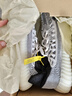 阿迪達斯YEEZY350條紋斑馬椰子夏日透氣男女休閑鞋IG9608 42 曬單實(shí)拍圖