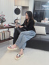 LeeXX WASSUP防滑人字拖鞋女款夏季外穿2025新款室內(nèi)戶外兩穿踩屎感可愛涼拖鞋 米色【帕恰狗】 38-39 【正碼女神尺碼】 曬單實拍圖