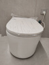 hansrapo德國漢斯壁掛式智能馬桶虹吸式水電隱藏免入墻懸空極簡家用坐便器 「輕智能」 手動翻蓋+泡沫防濺 曬單實拍圖