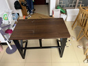 裕鄰電腦桌家用學(xué)習寫(xiě)字桌臺式書(shū)桌辦公簡(jiǎn)易書(shū)桌電競長(cháng)條桌子YLZ23 【特厚22mm】古典胡桃100*60cm 曬單實(shí)拍圖