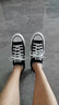 匡威（Converse）官方 莫爾登All Star男女低幫休閑滑板鞋黑色A09226C A09226C 38 曬單實拍圖