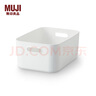無印良品（MUJI）  聚乙烯軟盒 收納盒 小雜物 25.5*36*16cm 中 曬單實拍圖