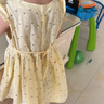 G.DUCKKIDS女寶寶連衣裙夏裝嬰兒公主裙棉夏季0-1-2歲兒童女童裙子衣服薄3 03款黃色 100cm 參考體重24-27斤 曬單實(shí)拍圖