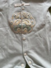 奧特曼嬰兒衣服秋冬季新中式純棉新生兒連體衣中國風(fēng)護(hù)肚哈衣喜慶滿月服 熱售藍(lán)綠色 新國風(fēng) 蝴蝶衣 52cm 曬單實拍圖