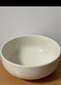 無(wú)印良品（MUJI）米瓷碗 餐具 湯碗 飯碗 面碗 中 直徑12.5*高 6cm 曬單實(shí)拍圖