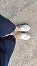 斯凱奇（Skechers）七夕禮物洞洞鞋女士夏季涼拖鞋泡泡鞋透氣增高外穿沙灘鞋踩屎感 曬單實(shí)拍圖