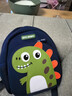 麓格立幼兒園書(shū)包男孩女童外出春游寶寶雙肩包防走失輕便小中大班背包 兒童書(shū)包【綠恐龍】小號 曬單實(shí)拍圖