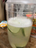 京嚴(yán)雪克杯暴打手打檸檬茶工具奶茶碎冰搗冰棒全套制作雪克壺調(diào)酒神器 700ML雙蓋款雪克杯四件套 雪克杯+搗汁棒+長(zhǎng)把勺+量杯 曬單實(shí)拍圖