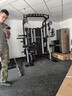 軍霞（JUNXIA）938C史密斯健身器材龍門架綜合訓(xùn)練器深蹲多功能臥推架倒蹬單雙杠 曬單實(shí)拍圖